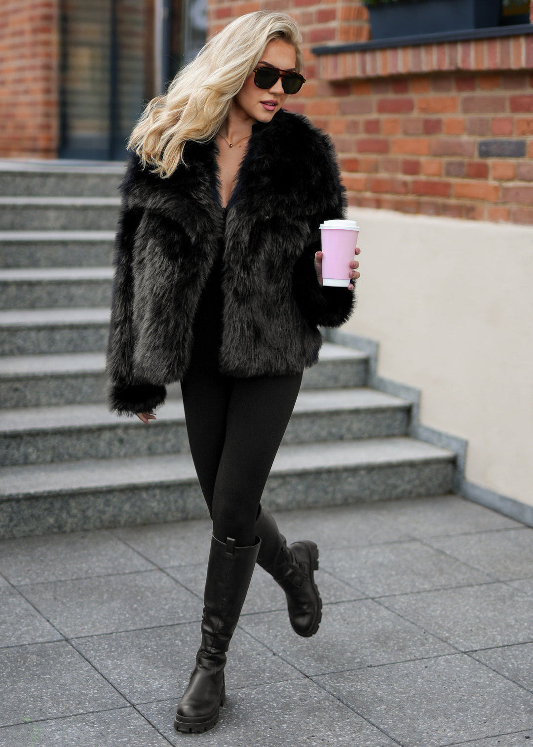 Manteau Fourré Chic